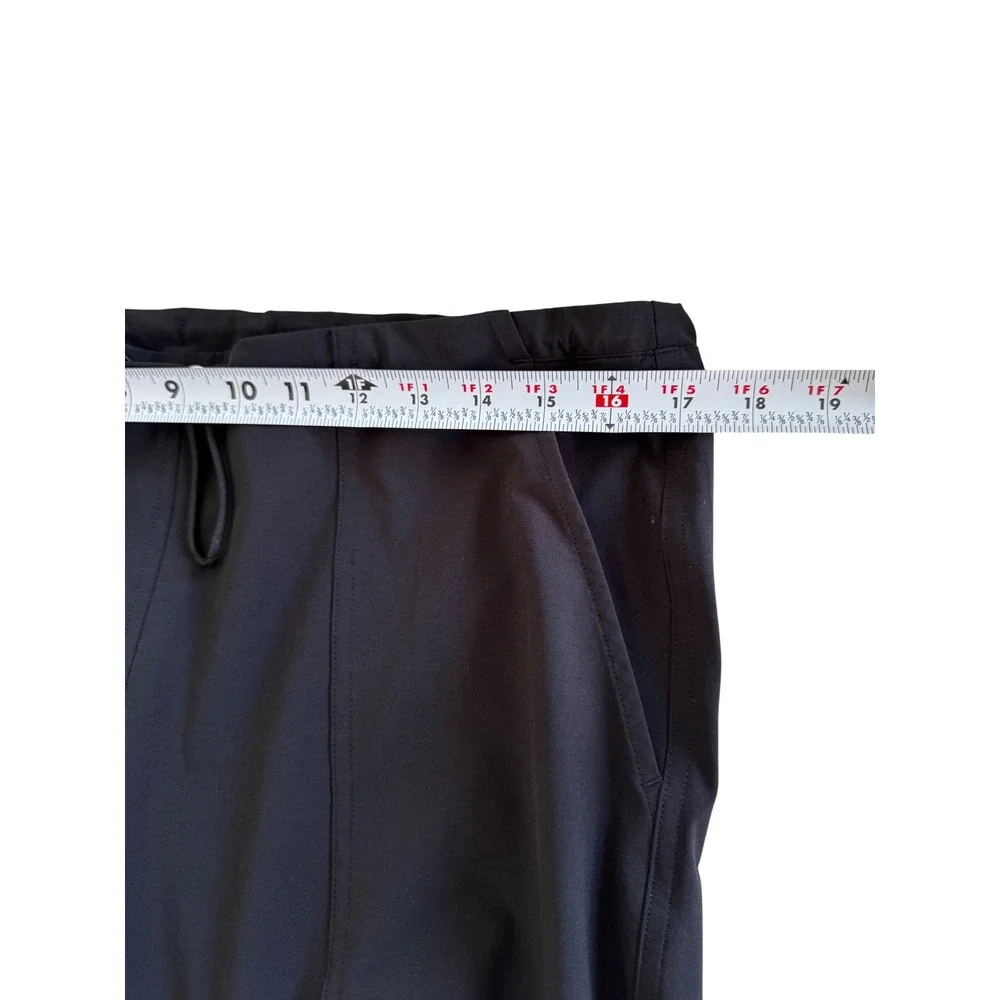 Alo Yoga Low Rise Megastar Cargo Pants Black XS Y2K Baggy Utility Streetwear